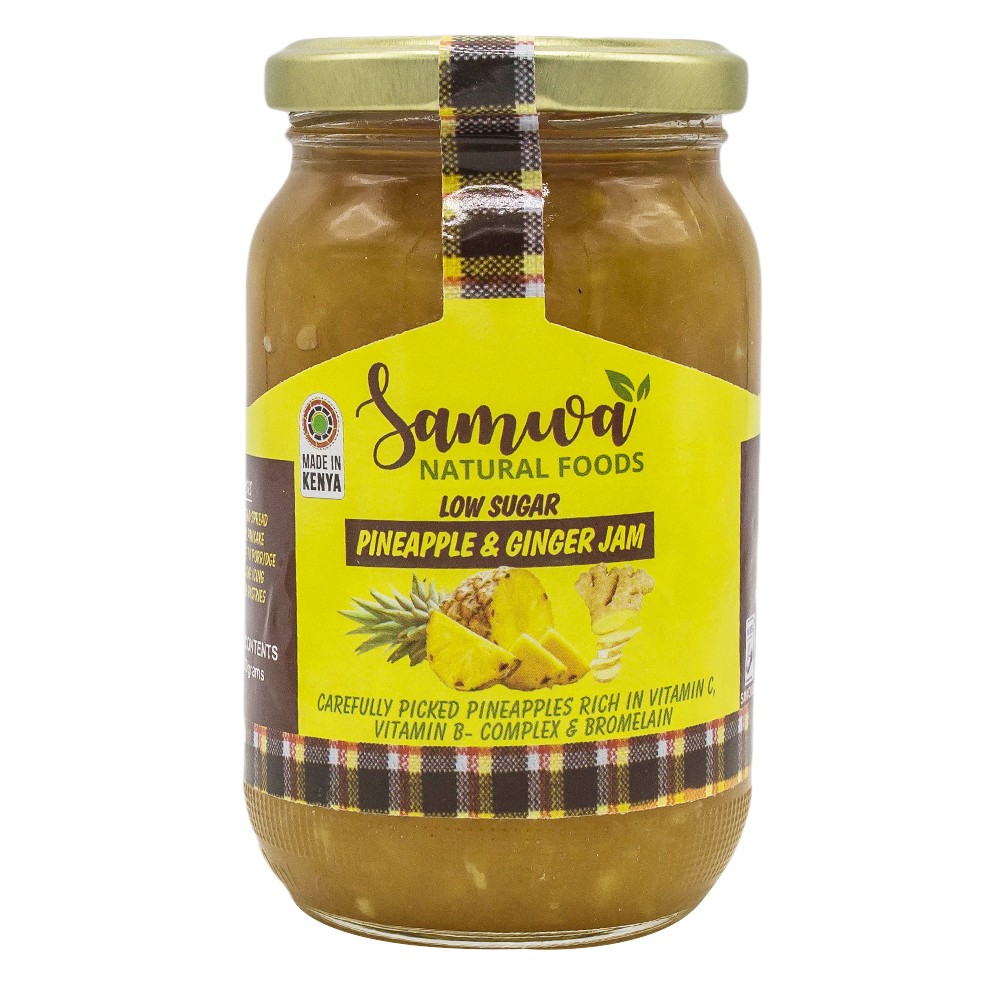 Low Sugar Pineapple & Ginger Jam